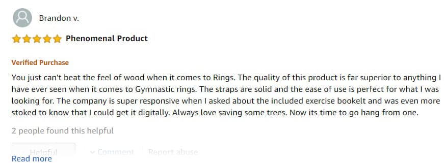 Customer review 7