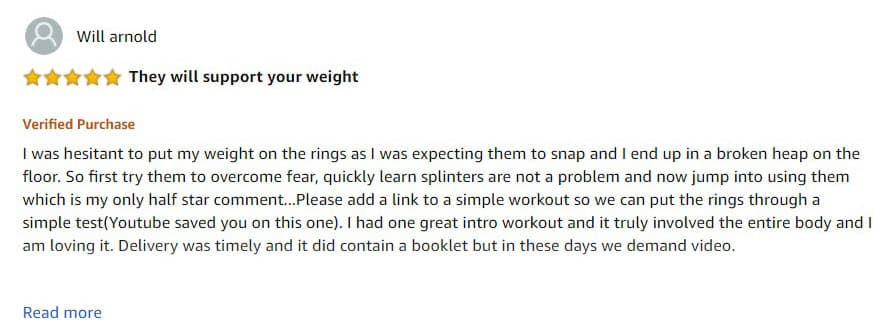 Customer review 8