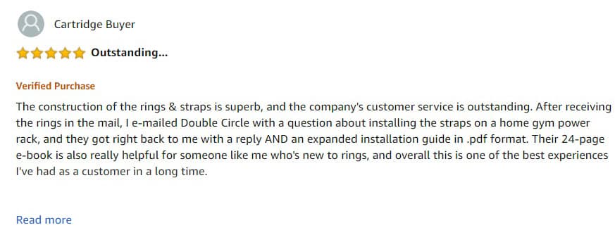 Customer review 9