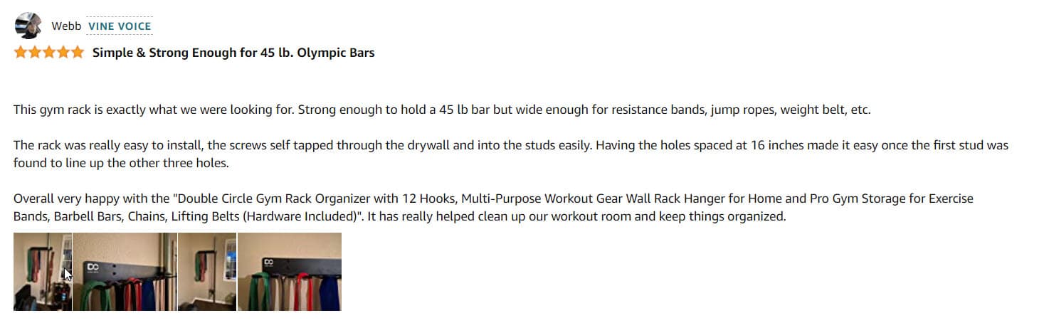 Customer review 6
