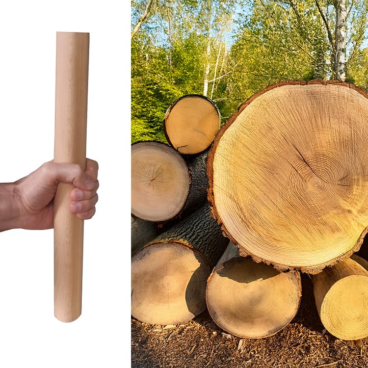 PREMIUM BEECH: NATURAL GRIP, LASTING COMFORT