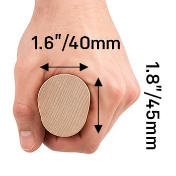 ERGONOMIC OVAL GRIP