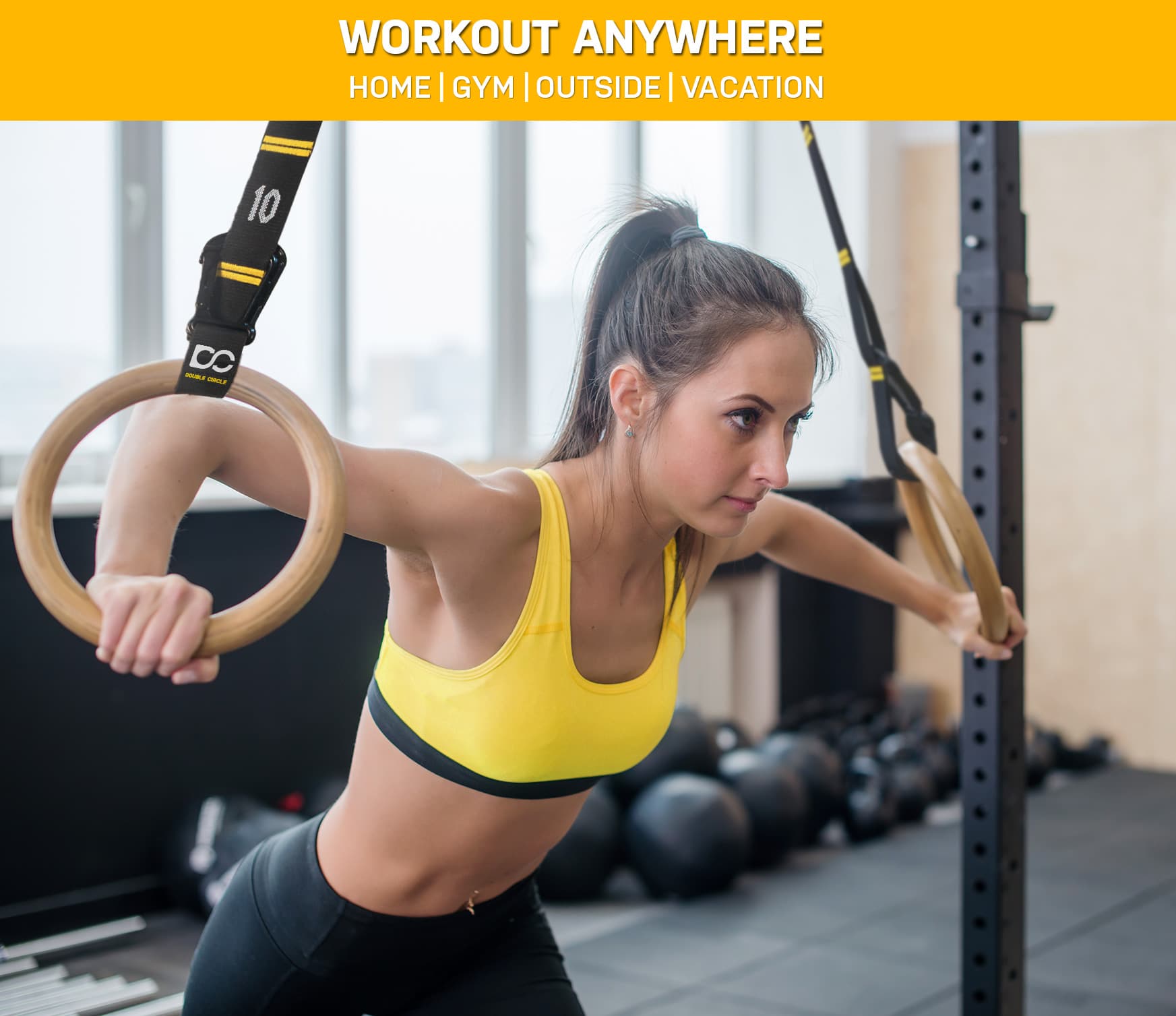 Gymnastic Rings And Straps 1.25″