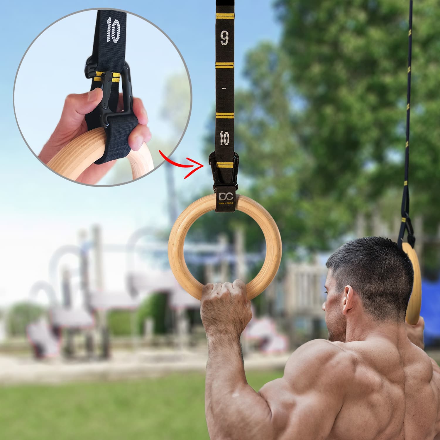 Competition Straps For Gymnastic Rings