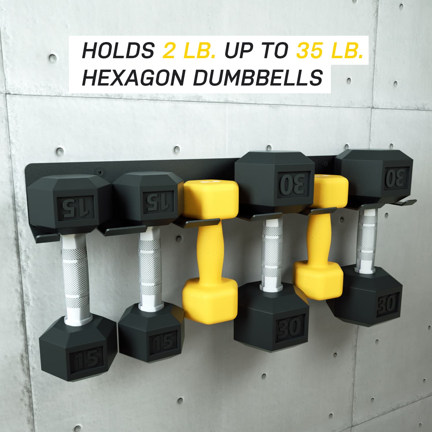 VERSATILE DUMBBELL STORAGE